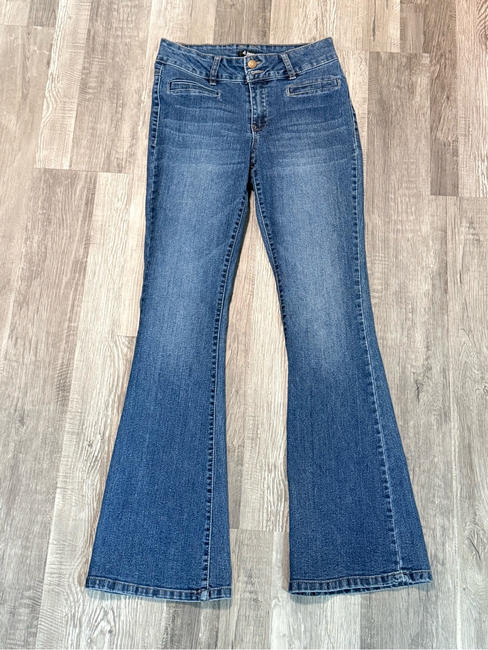 d. jeans Women's Medium Blue Flare Jeans